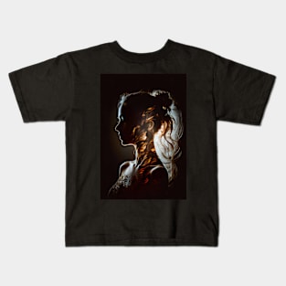 Woman of nature - Three Kids T-Shirt